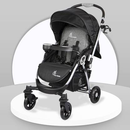 R for Rabbit Chocolate Ride Stroller Black Grey Stroller