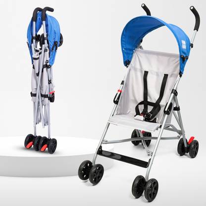 BeyBee Lightweight & Easy Fold Baby Stroller, Comfy Ride, Compact Design, Newborn PRAM Buggy