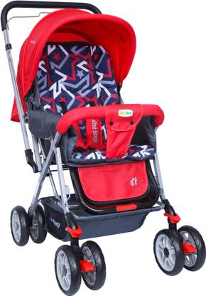 1st Step Yoyo Baby Stroller With 5 Point Safety Harness And Reversible HandleBar Stroller