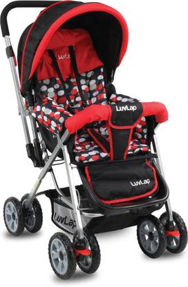 LuvLap Sunshine Stroller/Pram, Easy Fold, for Newborn Baby/Kids, 0-3 Years, Stroller