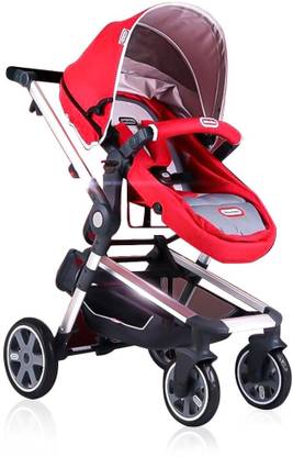 StarAndDaisy Premium Baby Stroller, Multi-Purpose Pram for Babies, Easy to Fold and Carry Stroller