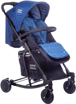 MeeMee Mee Mee Baby Pram with Rocker Function | Multiple Seating Positions Pram
