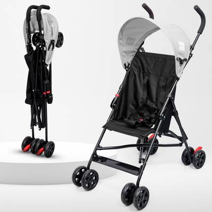 BeyBee Lightweight & Easy Fold Baby Stroller, Comfy Ride, Compact Design, Newborn PRAM Buggy