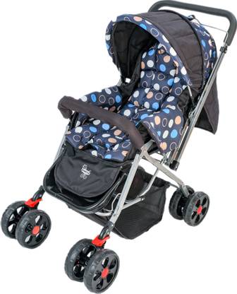 Jammbo Pram - Dark Blue Stroller