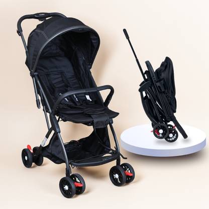 Little Pea One-Touch Button Fold,Travel Friendly with Pull Rod Stroller