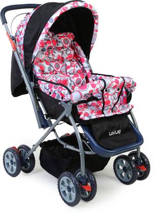 LuvLap Starshine Stroller/Pram, Easy Fold for Newborn Baby/Kids, 0-3 Years, Stroller