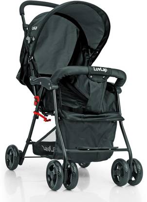 LuvLap Apollo Stroller with Multi-Position Recline, Lightweight, 3-Point Safety Harness Stroller