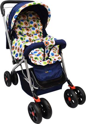 sunbaby Stroller/Pram, Easy Fold, for Newborn Baby/Kids, 0-3 Years, Stroller Multi Stroller