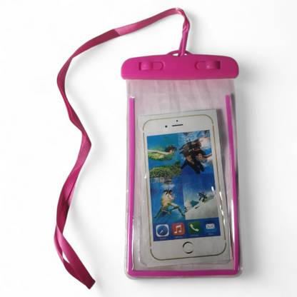 hariomspgold AquaSeal-Touch-Waterproof-Pouch- for swimming Fits All Mobile phones Stroller Rain Cover