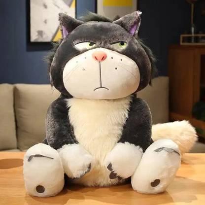 Tarakid angry cat stuffed toy for kids,adults,birthday,decoration -pack of 1  - 50 cm