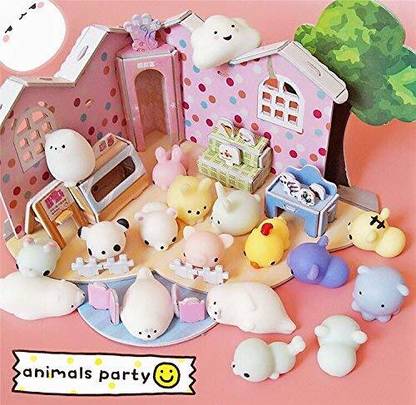 ANABGI Cute Mini Soft toy Squeeze squishy , Stress Reliever  - 3 mm
