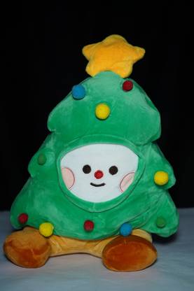 Softnetic Christmas tree Stuffed toy - Huggable Soft Toy For Kids - 35 cm