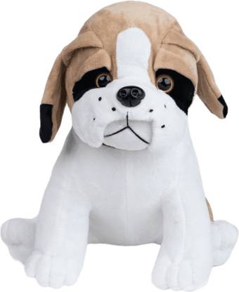 PunToon Kids Plush Bull Dog Stuffed Animal Puppy Soft Toy, Adorable Gifts for Kids and Adult  - 17 cm