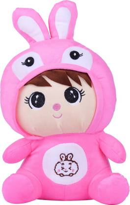 Besties Super Soft Cute Rabbit 40cm Plush Soft Toy Dark Pink  - 40 cm