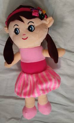 Tiny Miny SUPER SOF TLOVELY DOLL WITH CUTE EYES & DO CHOTI  - 40 cm