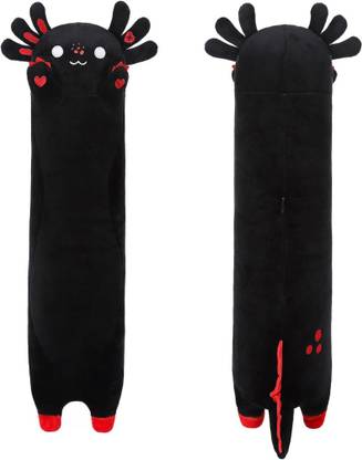 TechMax Solution Long Black Axolotl Plush - The Perfect Birthday Surprise  - 50 cm
