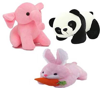 HELLOBEAR Special Combo of Animail Soft Toy Huggable Lovable Teddy Bear For Kids  - 25 cm