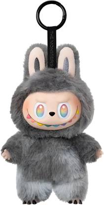 FOBHIYA Labubu Doll Soft Plush Keychain Toy – Mini Collectible Figurine  - 15 cm