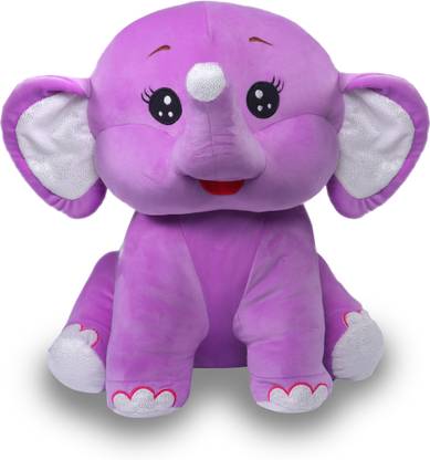 LAZY BABY Soft Fabric Big Size For Birthday Elephant Soft Toy for Kids  - 55 cm