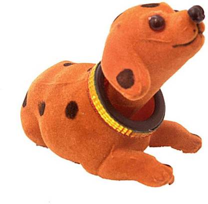 RK STOR Car Dashboard Toy, Shaking Head Dog Fingurine Nodding Dog For Car Dashboard Toy  - 15 cm