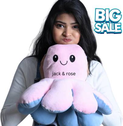 jr jack & rose octopus soft toy / Extra Large Octopus Plush  - 35 cm