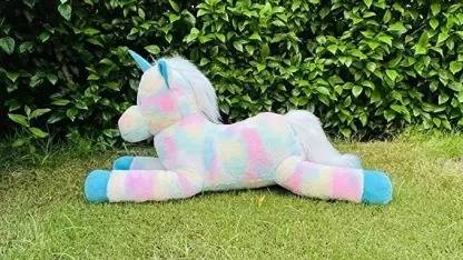 JUMBO CART Large Unicorn Stuffed toy Animal Unicorn Soft Toys for Girls, Teddy Bear  - 75 cm