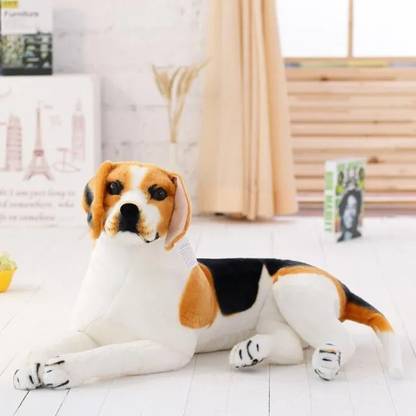 PLUSHJOY Beagle Dog Soft Stuffed Plush Animal Toy for Kids and Gift Toys  - 40 cm