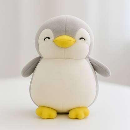 Toyingly Penguin Plush Toy | Stuffed Animal for Kids – Huggable, Smiling Penguin Doll  - 20 cm