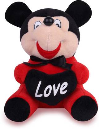 ARGHAV Soft Standing Micky Soft Toy  - 24 cm