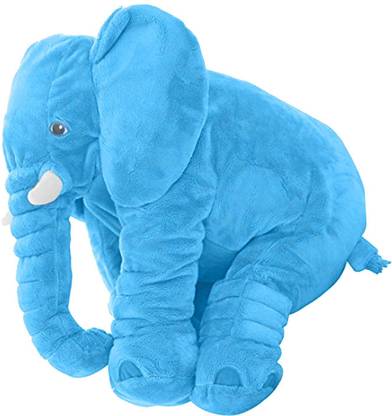 TEDDY TOWN SLEEPING ELEPHANT PILLOW  - 18 inch