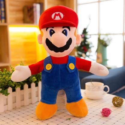 Mubco Super Mario Model Plush Stuffed Soft Toys Cartoon Character Doll Kids Toy Gift  - 45 cm