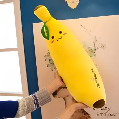 HELLOBEAR High Quality Banana Cushion Pillow Soft Toy  - 40 cm