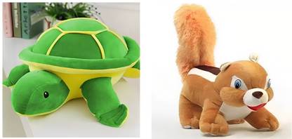 TRUELOVER Turtle And Pink Unicorn  - 16 cm