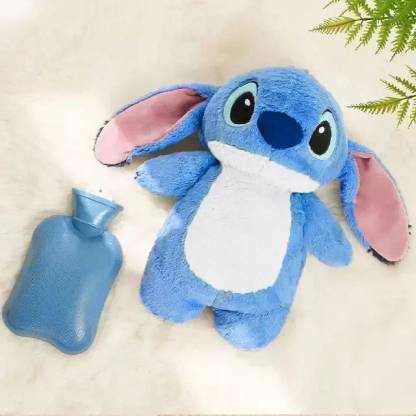 Plushora Cute Stitch Teddy Soft Hot Water Bag for Period Cramp Relief  - 30 cm