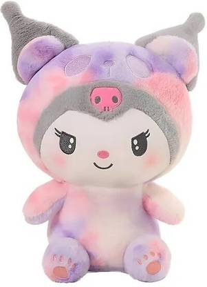 vb toys Kuromi Teddy Soft Toy ,stuff toy, Kawai Kuromi Plush for Girls  - 35 cm