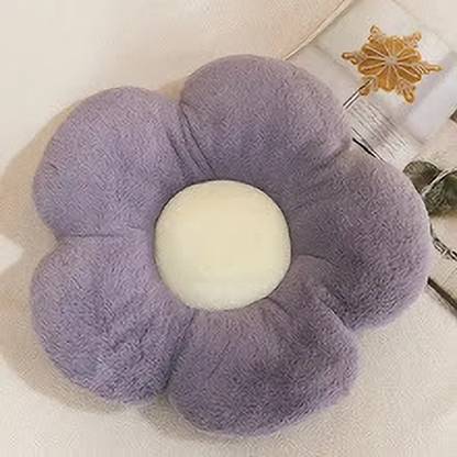 AVSHUB Flower Shaped Throw Sunflower Pillow Cushion Seating Sofa Chair Couch  - 35 cm