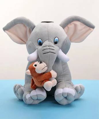 Tony Pony Elephant Teddy Toy  - 45 cm