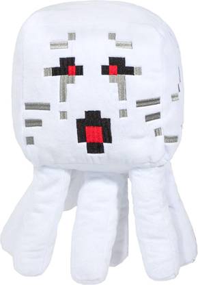 Fusked Mine Craft Stuff Toys for Kids Game Character Ghost Soft Toy Plush Pillow Toys  - 8 inch