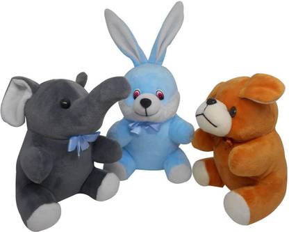 Natali Traders Soft Toys Combo for Kids/Girls | Birthday Gift for Kids/Girls  - 15 cm