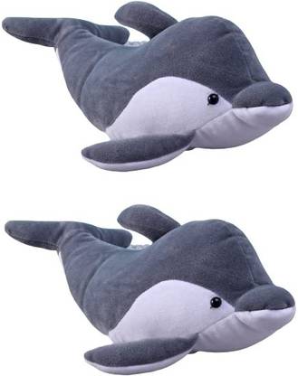 KPT Combo Set Of 2 Grey Dolphin  - 5 cm