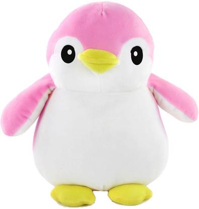 Toyingly Cute Pink Penguin soft stuffed toy  - 25 cm
