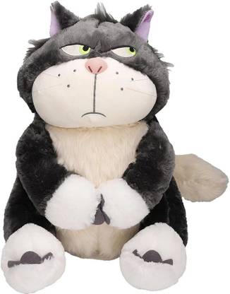 tinytotem Stuffed Angry lucifer Cartoon Cat Toy for Children | 35 cm - 35 cm