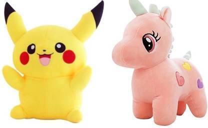 MK Enterprises Pikachu And Unicorn  - 10 cm