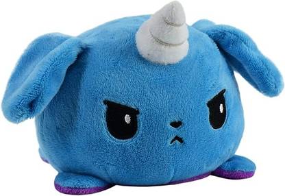 Teddytown Stuffed REVERCIBLE UNICORN CAT Plush Soft Toys and changes Your Mood  - 12 cm