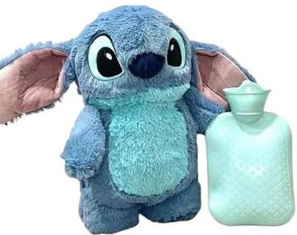 Fun4You Stitch Soft Toy with Hot Water Bag | Cute Plush Toy for Girls & Women - 30 cm