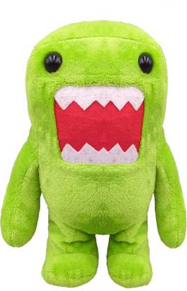 TEDDYHUBS Domo-Kon Soft Toy Green Plush Stuffed for Kids Domo-Kun 6 Stuffed Toy  - 30 cm