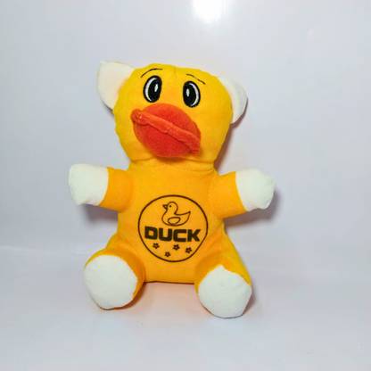 RIM Yellow Duck Soft Toy - Cute & Adorable Plush Stuffed Animal  - 13 cm