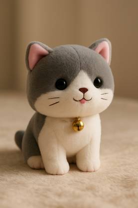 Liquortees Soft toys for girls Sitting Cat - 20 cm