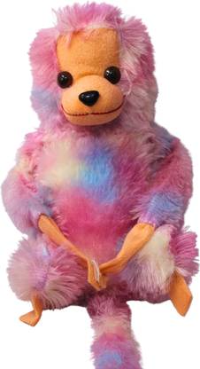 MiniJoy Super Soft Rainbow Monkey Soft Toy for Kids, Babies | Home Decoraction Stuff Toy  - 30 cm