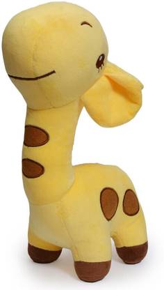 ZYEPE Soft Plush Stuffed Cute Giraffe Soft Toy (Yellow)  - 35 cm